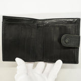 【6gd5351-k】シャネル 財布 キャビアスキン ブラック ゴールド金具【中古】レディース