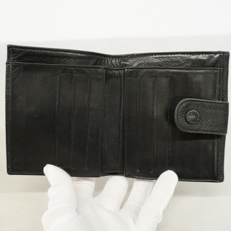 【6gd5351-k】シャネル 財布 キャビアスキン ブラック ゴールド金具【中古】レディース