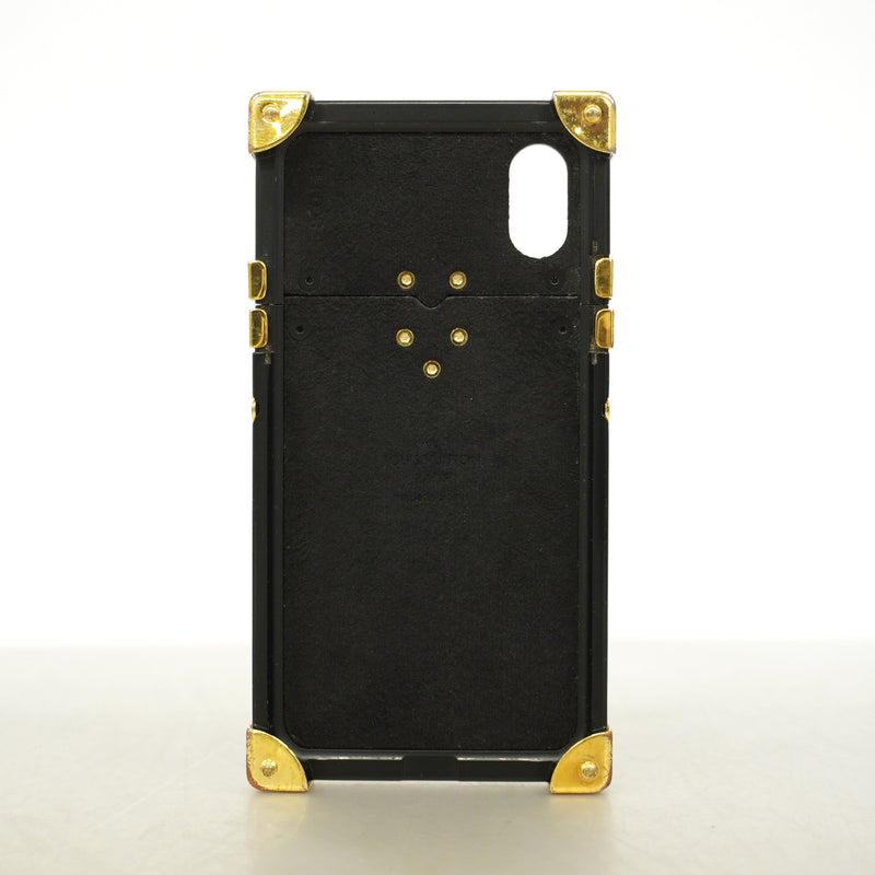 【6gd5352-k】ルイヴィトン アイフォンケース モノグラム・リバース アイトランクライトiPhoneX/XS M67893 ブラウン【中古】メンズ レディース ユニセックス