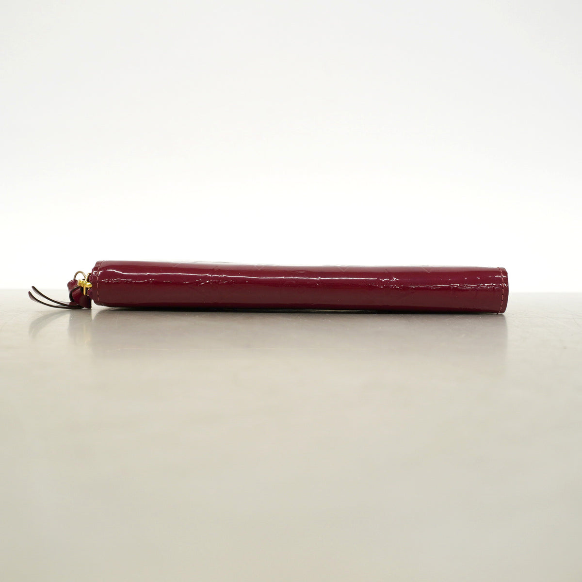 【6gd5354-k】ルイヴィトン 長財布 ヴェルニ ポルトフォイユクレマンス M90972 マゼンタ【中古】レディース