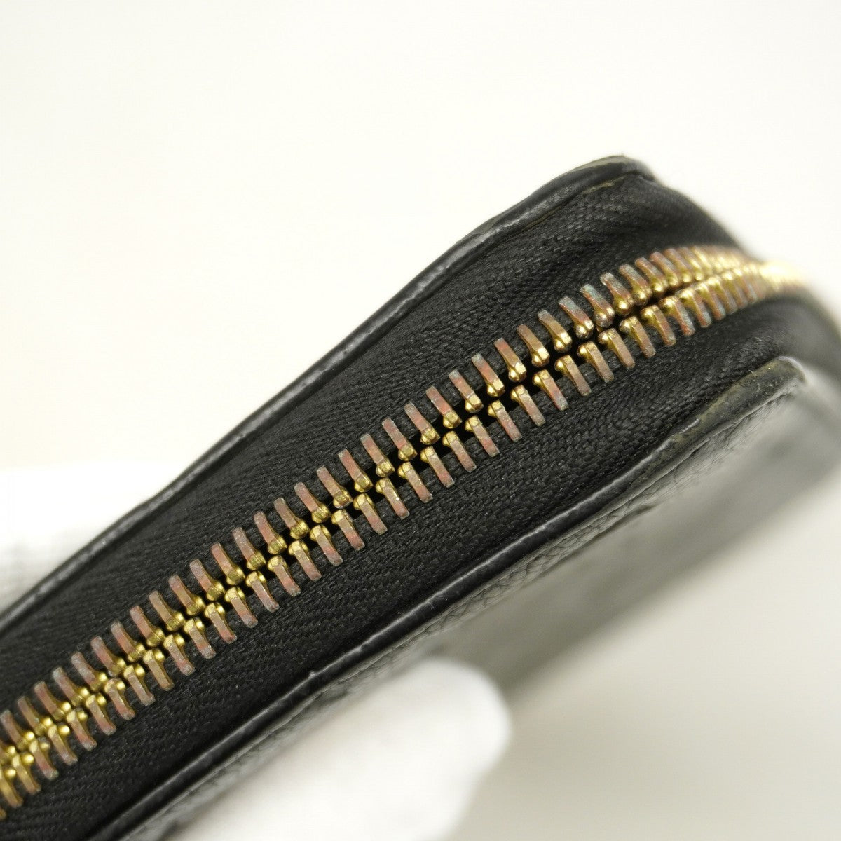 【6gd5355-k】ルイヴィトン 長財布 モノグラム・アンプラント ジッピーウォレット M61864 ノワール【中古】メンズ レディース ユニセックス