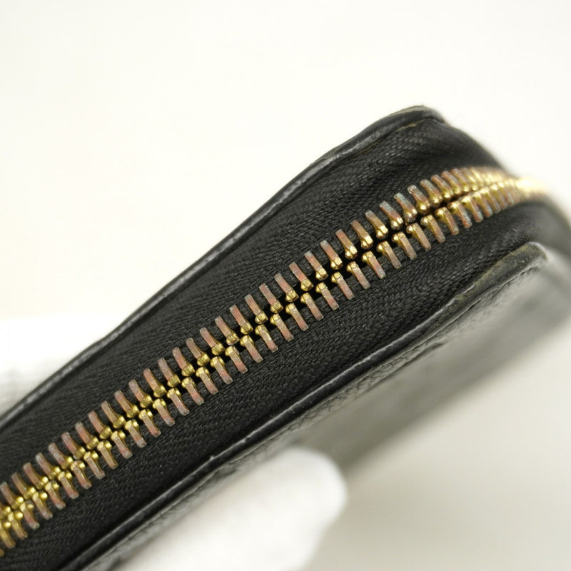 【6gd5355-k】ルイヴィトン 長財布 モノグラム・アンプラント ジッピーウォレット M61864 ノワール【中古】メンズ レディース ユニセックス
