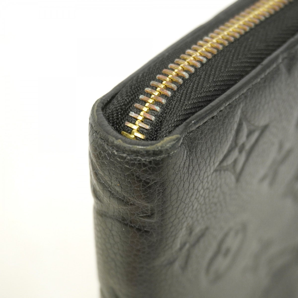 【6gd5355-k】ルイヴィトン 長財布 モノグラム・アンプラント ジッピーウォレット M61864 ノワール【中古】メンズ レディース ユニセックス