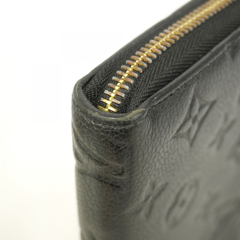 【6gd5355-k】ルイヴィトン 長財布 モノグラム・アンプラント ジッピーウォレット M61864 ノワール【中古】メンズ レディース ユニセックス