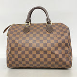 【6gd5363】ルイヴィトン ハンドバッグ ダミエ スピーディ25 N41365 エベヌ【中古】レディース