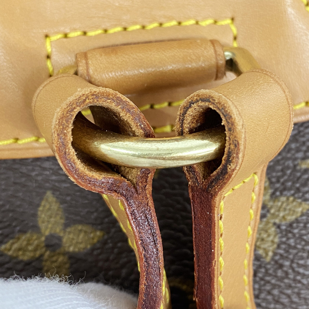【6gd5365】ルイヴィトン リュック・デイパック モノグラム ミニモンスリ M51137 ブラウン【中古】レディース