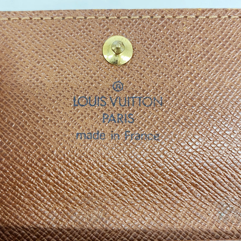 【6gd5368】ルイヴィトン キーケース モノグラム ミュルティクレ4 M69517 ブラウン【中古】メンズ レディース ユニセックス