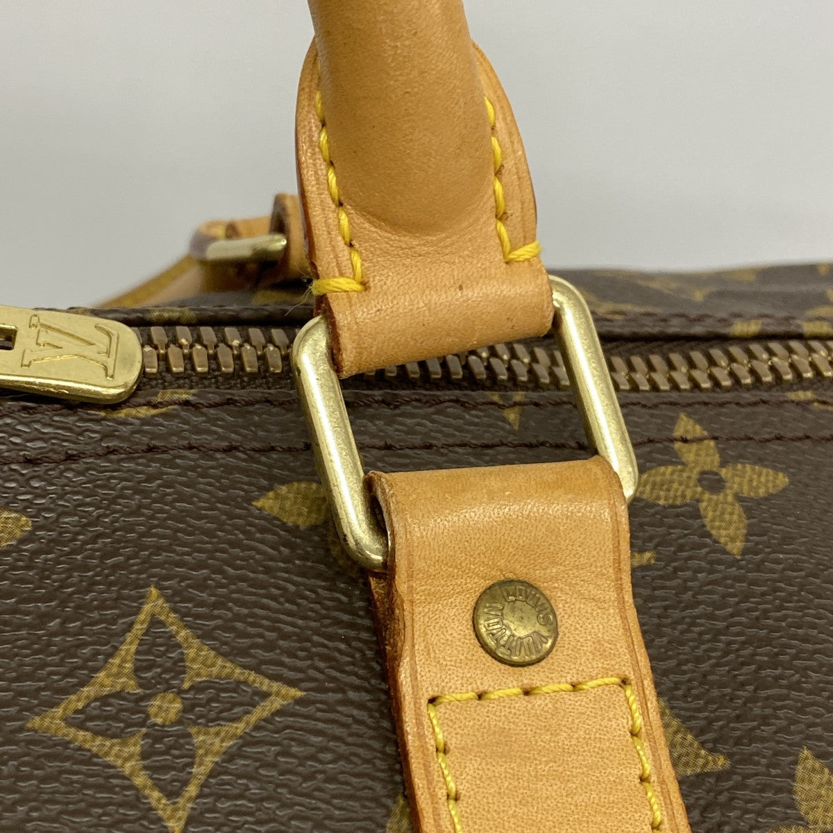 【6gd5369】ルイヴィトン ボストンバッグ モノグラム キーポルバンドリエール60 M41412 ブラウン【中古】メンズ レディース ユニセックス