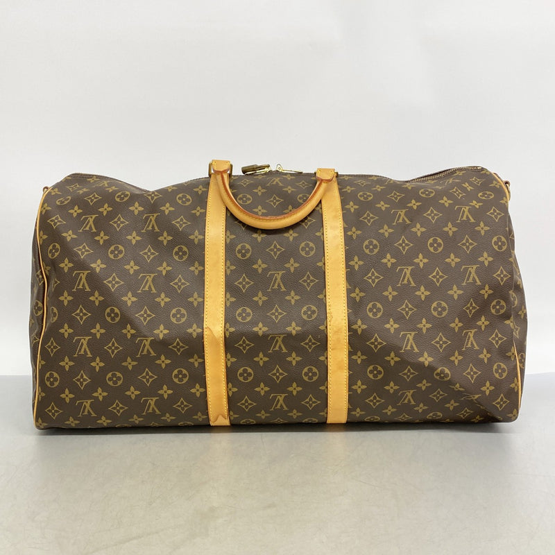 【6gd5369】ルイヴィトン ボストンバッグ モノグラム キーポルバンドリエール60 M41412 ブラウン【中古】メンズ レディース ユニセックス