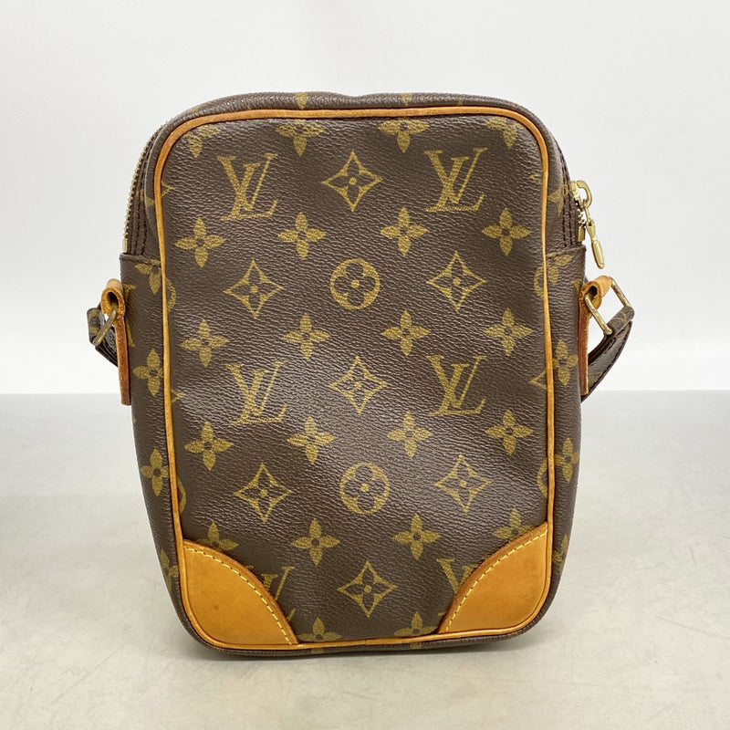 【6gd5372】ルイヴィトン ショルダーバッグ モノグラム ダヌーブ M45266 ブラウン【中古】レディース