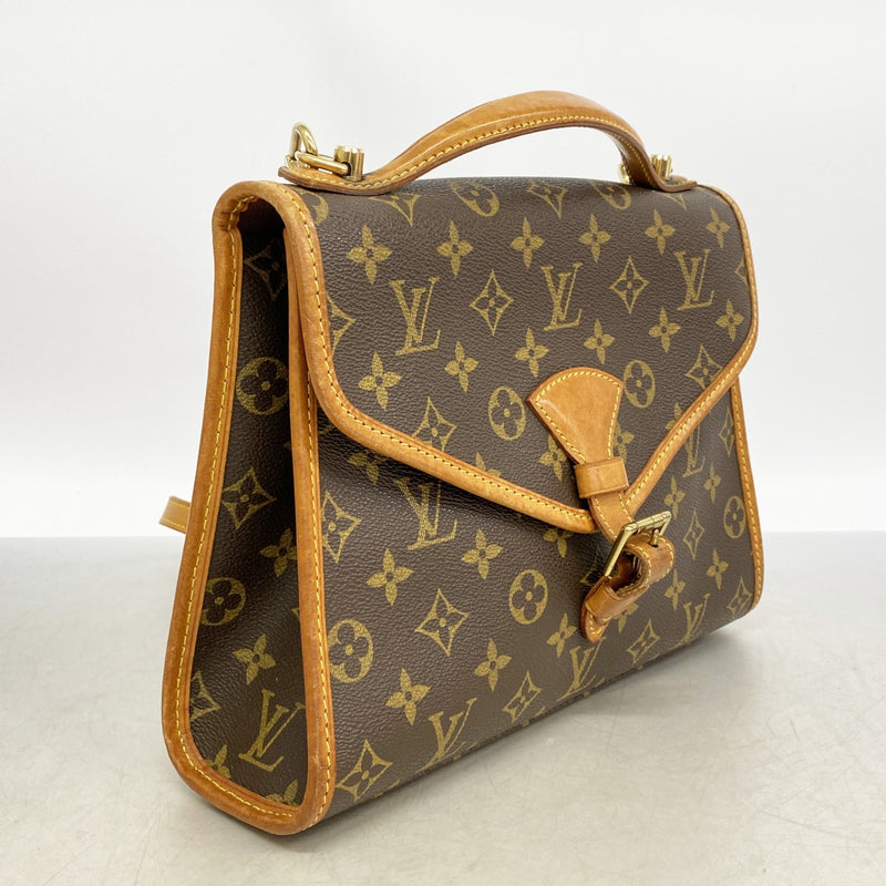 【6gd5374】ルイヴィトン ハンドバッグ モノグラム ベルエア M51122 ブラウン 2wayバッグ【中古】レディース