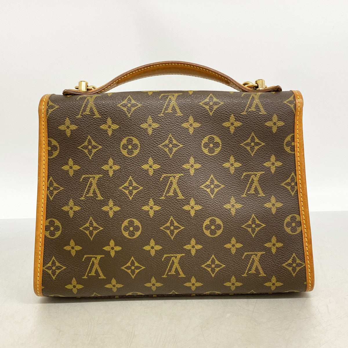【6gd5374】ルイヴィトン ハンドバッグ モノグラム ベルエア M51122 ブラウン 2wayバッグ【中古】レディース