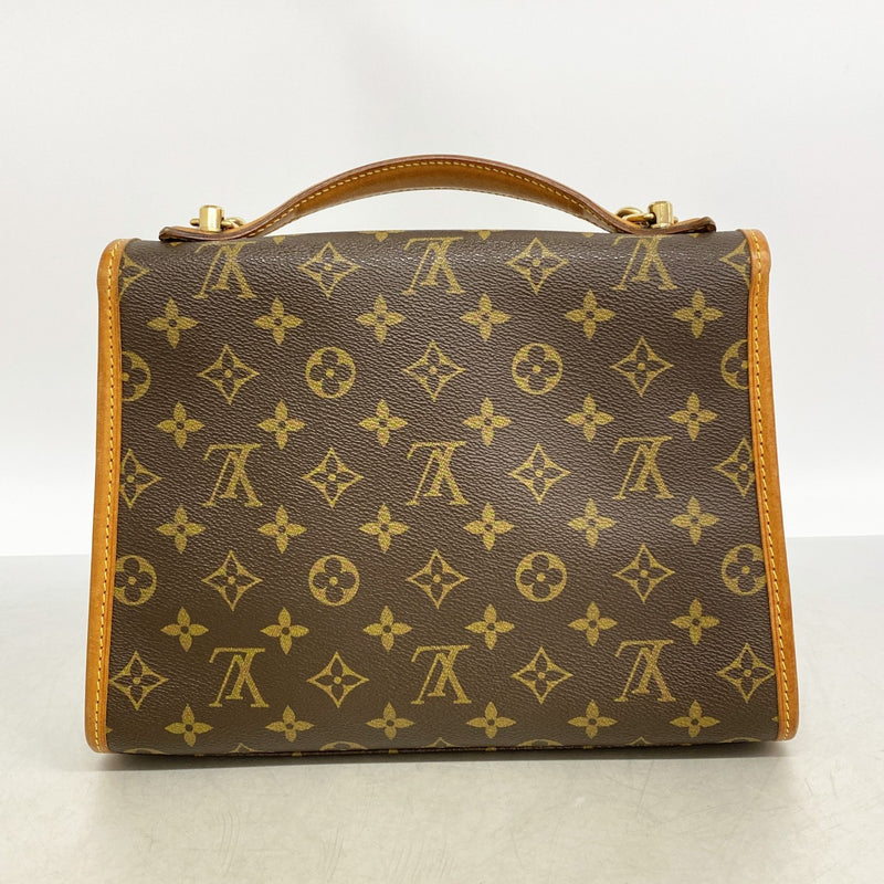 【6gd5374】ルイヴィトン ハンドバッグ モノグラム ベルエア M51122 ブラウン 2wayバッグ【中古】レディース