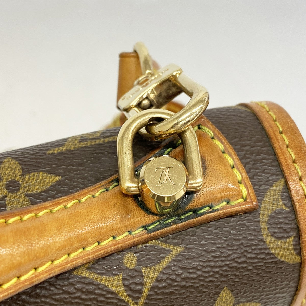 【6gd5374】ルイヴィトン ハンドバッグ モノグラム ベルエア M51122 ブラウン 2wayバッグ【中古】レディース