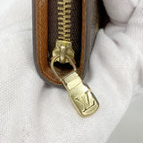 【6gd5378】ルイヴィトン 長財布 モノグラム ポルトモネジップ M61727 ブラウン【中古】レディース