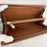 【6gd5378】ルイヴィトン 長財布 モノグラム ポルトモネジップ M61727 ブラウン【中古】レディース