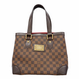 【6ge5382】ルイヴィトン トートバッグ ダミエ ハムステッドPM N51205 エベヌ【中古】レディース