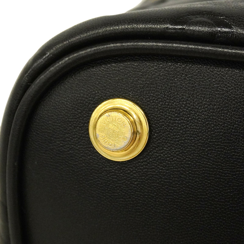 【6ge5415-h】ルイヴィトン ハンドバッグ クッサン ヴァニティPM M25123 ブラック 2wayバッグ【中古】レディース