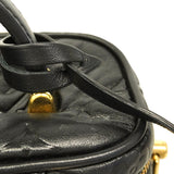 【6ge5415-h】ルイヴィトン ハンドバッグ クッサン ヴァニティPM M25123 ブラック 2wayバッグ【中古】レディース