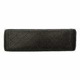 【6ge5419】シャネル ショルダーバッグ デカマトラッセ Wチェーン ラムスキン ブラック ゴールド金具【中古】レディース