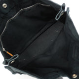 【6ge5424-k】エルメス トートバッグ フールトゥMM キャンバス ブラック シルバー金具【中古】メンズ レディース ユニセックス