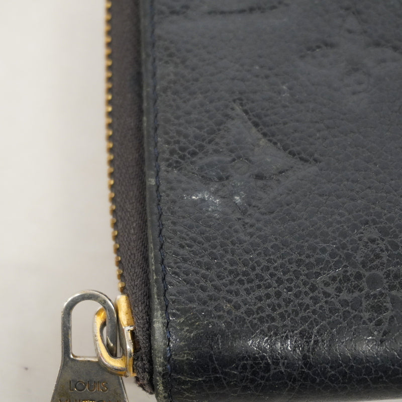 【6ge5433-k】ルイヴィトン 長財布 モノグラム・アンプラント ポルトフォイユスクレットロン M93435 アンフィニ【中古】レディース