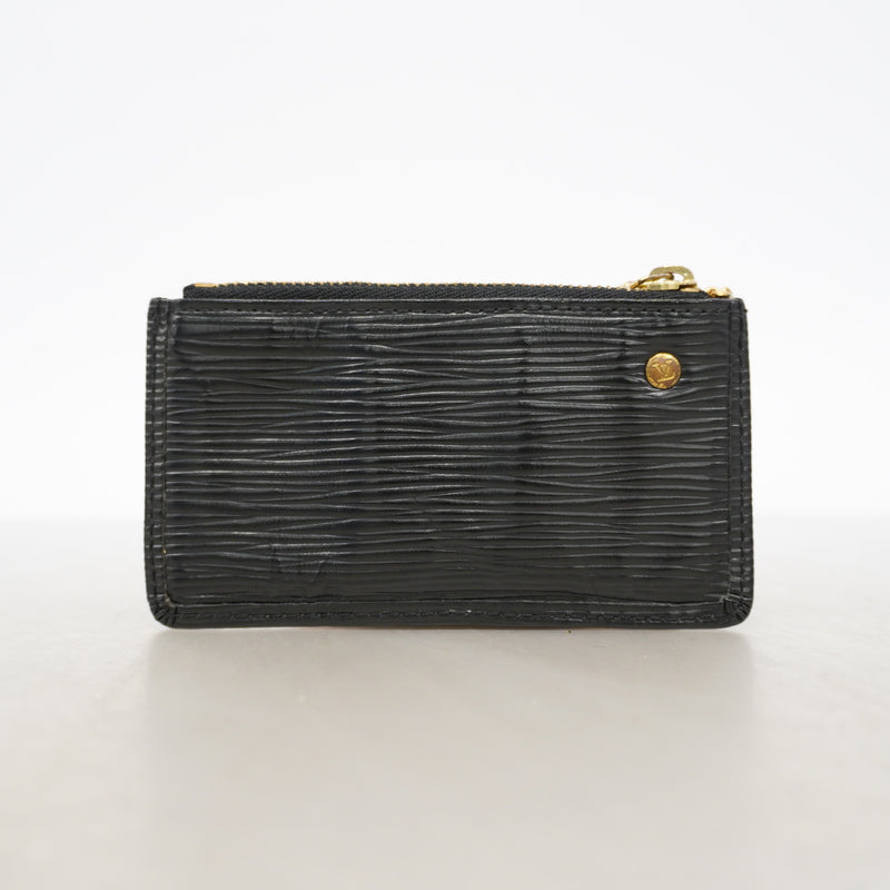 【6ge5440-k】ルイヴィトン コインケース エピ ポシェットクレ M63802 ノワール【中古】メンズ