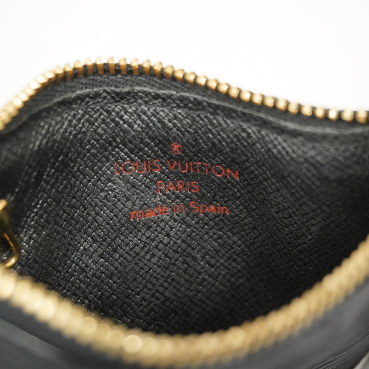 【6ge5440-k】ルイヴィトン コインケース エピ ポシェットクレ M63802 ノワール【中古】メンズ