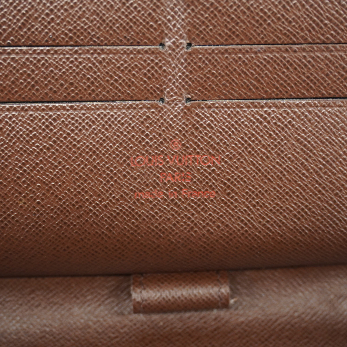 【6ge5450-k】ルイヴィトン 長財布 ダミエ ジッピーオーガナイザー N60003 エベヌ【中古】メンズ