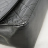 【6ge5456-k】シャネル ショルダーバッグ マトラッセ チェーンショルダー ラムスキン ブラック ゴールド金具【中古】レディース