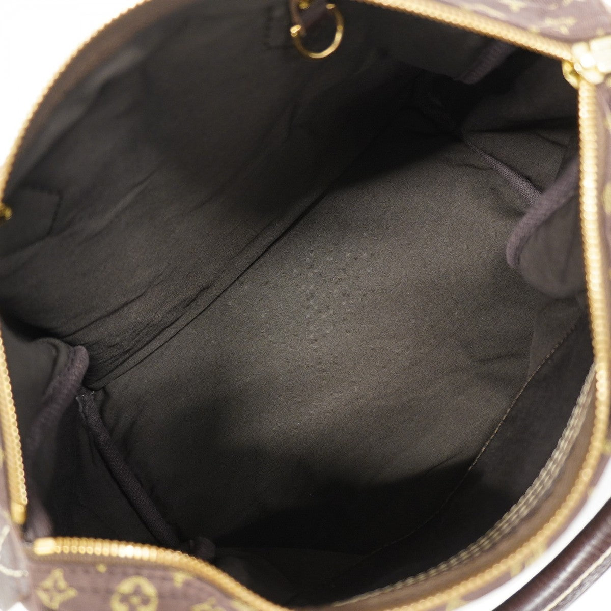 【6ge5462-k】ルイヴィトン ハンドバッグ モノグラム・ミニラン スピーディ30 M95224 エベヌ【中古】レディース