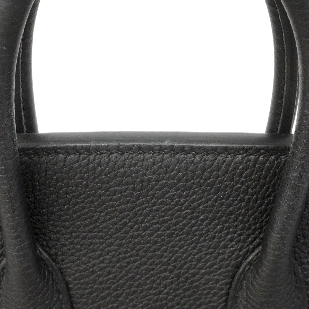 【6ge5466】エルメス ハンドバッグ バーキン25 トゴ ブラック シルバー金具 K刻印【中古】レディース