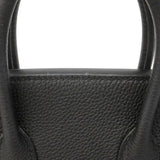 【6ge5466】エルメス ハンドバッグ バーキン25 トゴ ブラック シルバー金具 K刻印【中古】レディース