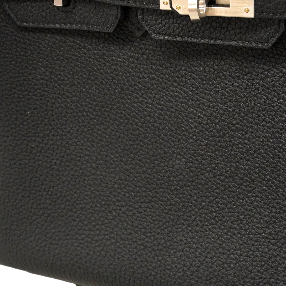 【6ge5466】エルメス ハンドバッグ バーキン25 トゴ ブラック シルバー金具 K刻印【中古】レディース