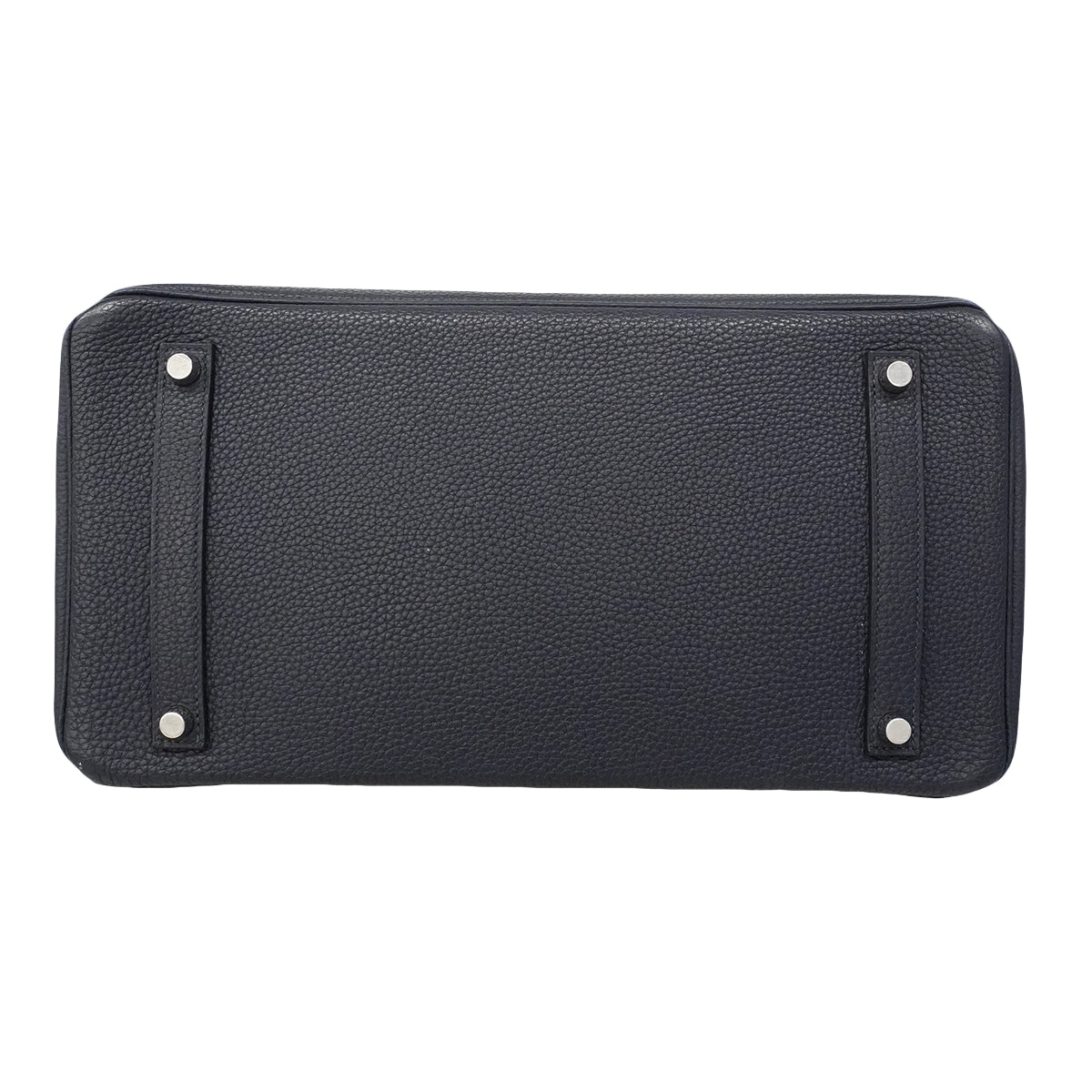 【6ge5476】エルメス ハンドバッグ バーキン35 トゴ ブルーニュイ シルバー金具 T刻印【中古】メンズ