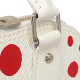 【6ge5478】ルイヴィトン ハンドバッグ エピ アルマBB M21712 ブロン ルージュ 2wayバッグ 草間彌生【中古】レディース