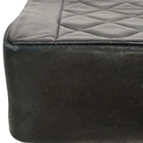 【6ge5479】シャネル ショルダーバッグ ダイアナ チェーンショルダー ラムスキン ブラック ゴールド金具【中古】レディース