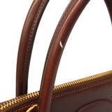 【6ge5481】エルメス ハンドバッグ ボリード31 ボックスカーフ ブリュレ ゴールド金具 □G刻印 2wayバッグ【中古】レディース
