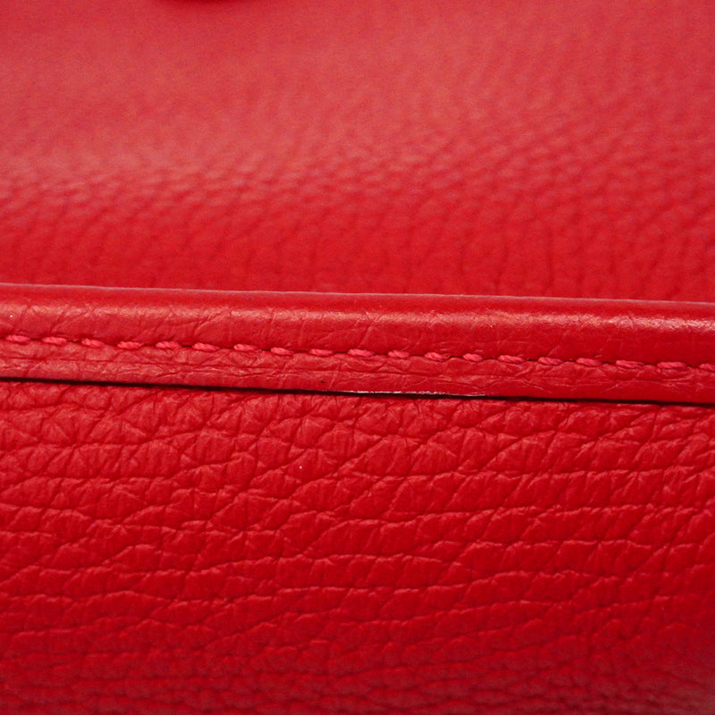 【6ge5483】エルメス ショルダーバッグ エヴリンTPM トリヨンクレマンス ルージュヴィフ ゴールド金具 D刻印【中古】レディース