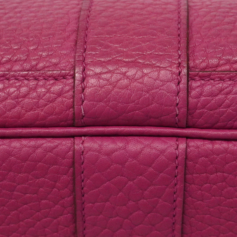 【6ge5485】エルメス トートバッグ ガーデンパーティPM ネゴンダ トスカ シルバー金具 □O刻印【中古】レディース