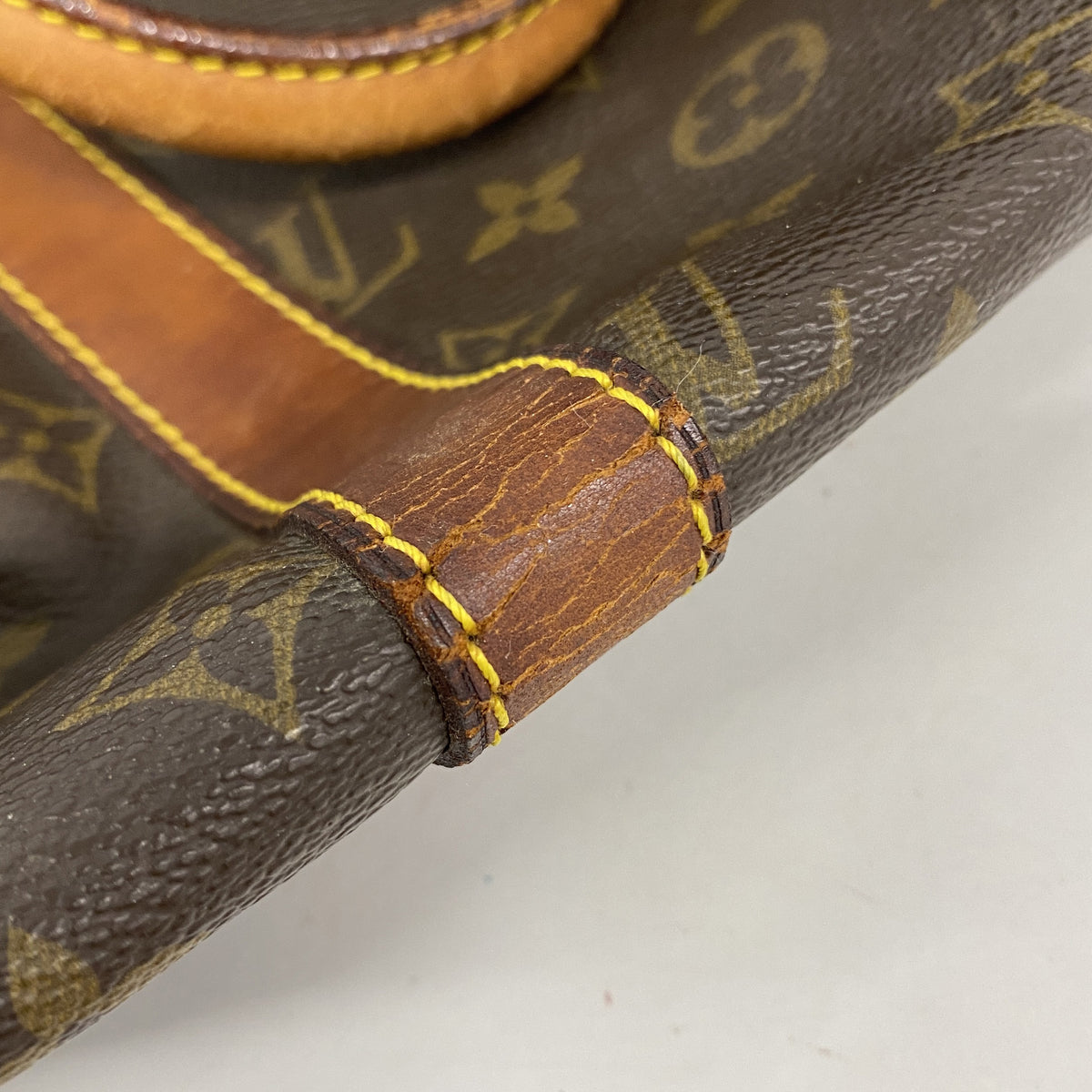【6ge5487】ルイヴィトン ボストンバッグ モノグラム キーポル45 M41428 ブラウン【中古】レディース
