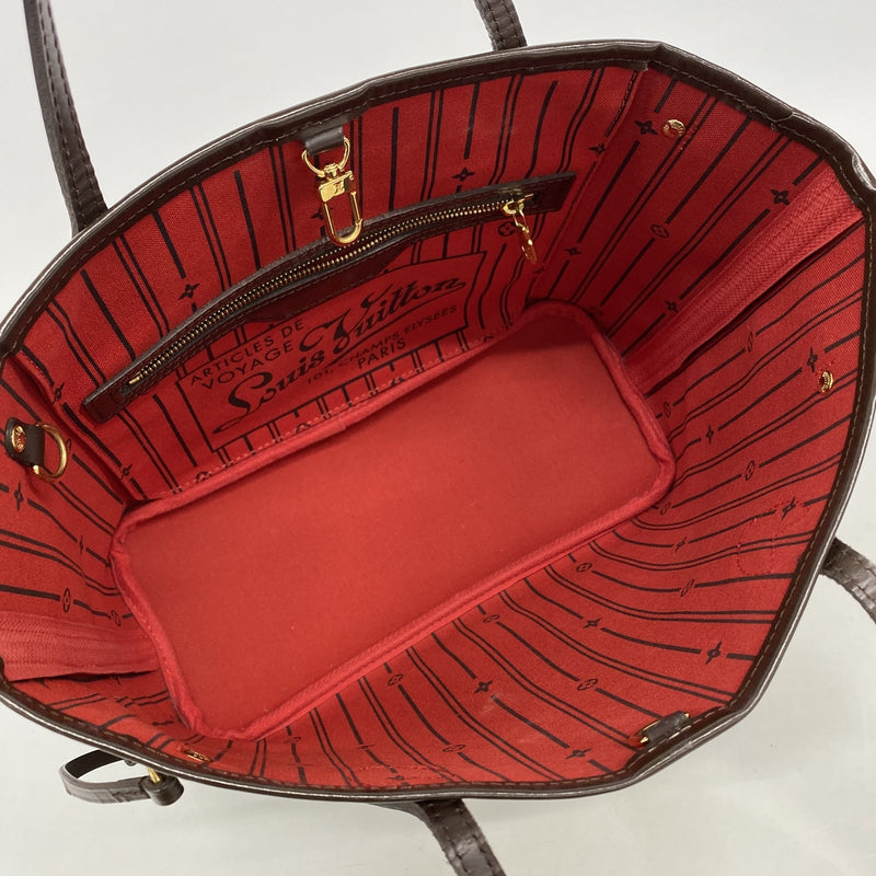 【6ge5490】ルイヴィトン トートバッグ ダミエ ネヴァーフルPM N51109 エベヌ【中古】レディース