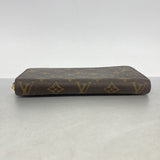 【6ge5494】ルイヴィトン 長財布 モノグラム ジッピーウォレット M42616 ブラウン【中古】メンズ レディース ユニセックス