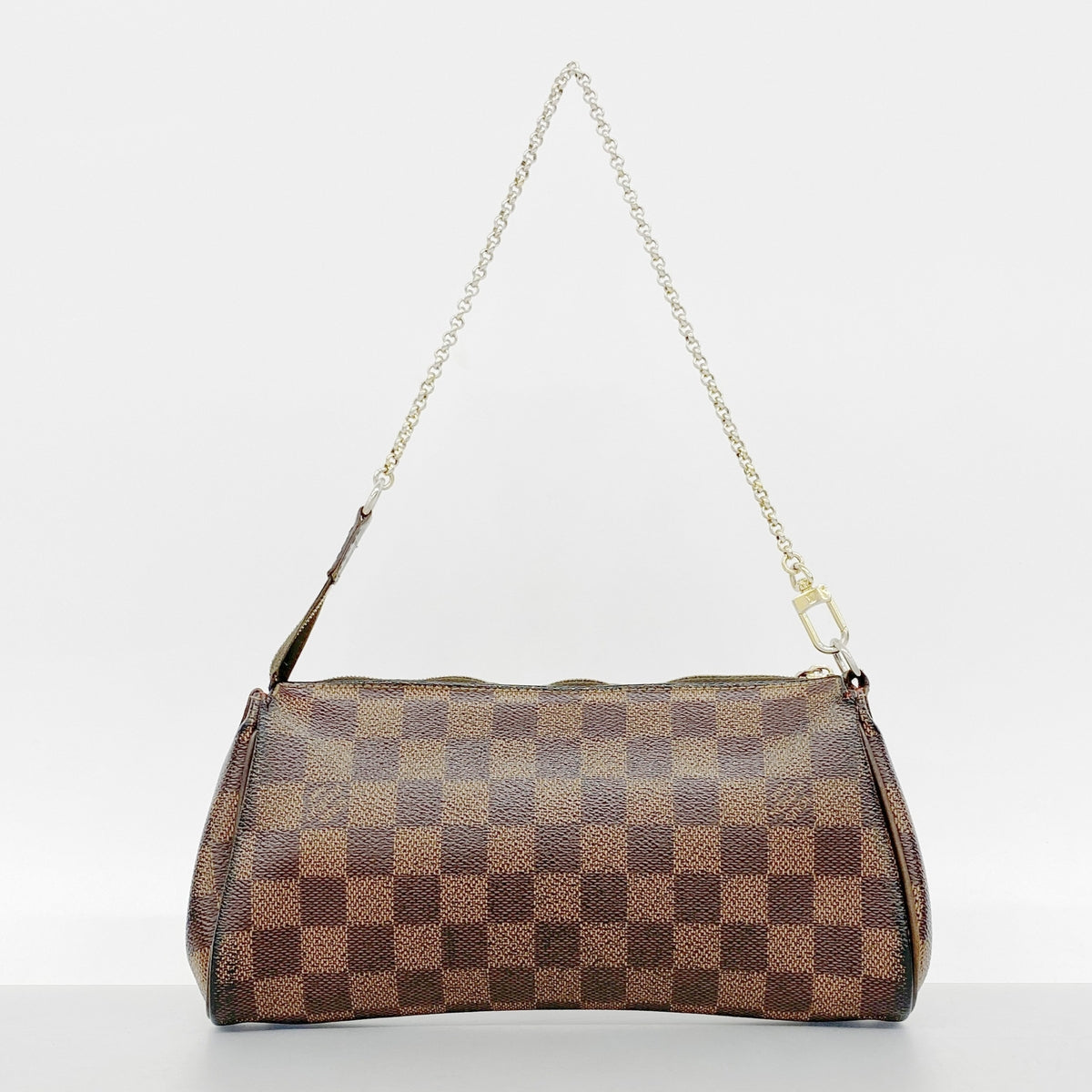 【6ge5505】ルイヴィトン ハンドバッグ ダミエ エヴァ N55213 エベヌ【中古】レディース