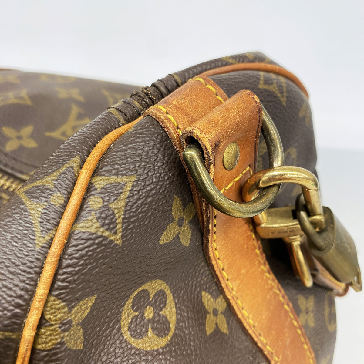 【6ge5516】ルイヴィトン ボストンバッグ モノグラム キーポルバンドリエール55 M41414 ブラウン【中古】メンズ レディース ユニセックス
