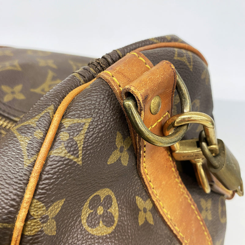 【6ge5516】ルイヴィトン ボストンバッグ モノグラム キーポルバンドリエール55 M41414 ブラウン【中古】メンズ レディース ユニセックス