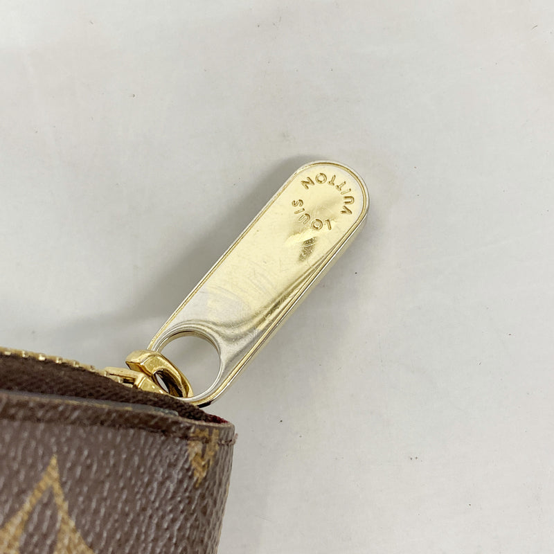【6ge5521】ルイヴィトン 長財布 モノグラム ジッピーウォレット M41895 フューシャ【中古】レディース