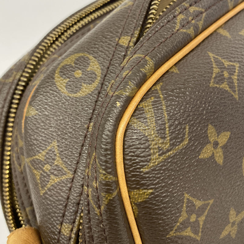 【6ge5525】ルイヴィトン ショルダーバッグ モノグラム リポーターPM M45254 ブラウン【中古】レディース