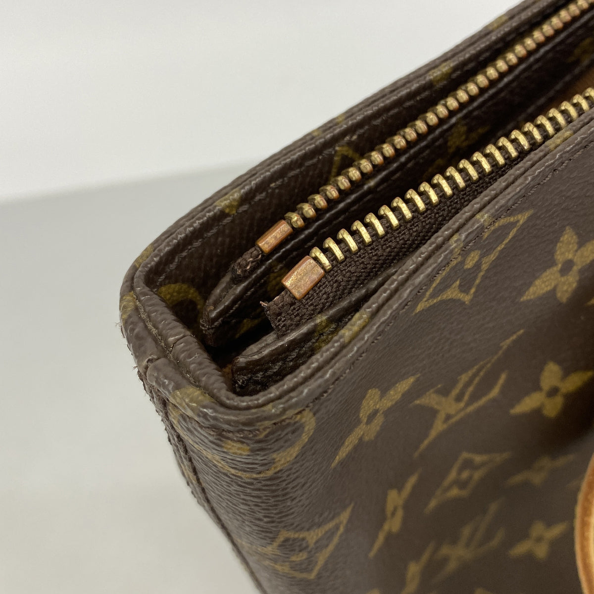 【6ge5526】ルイヴィトン トートバッグ モノグラム カバピアノ M51148 ブラウン【中古】レディース