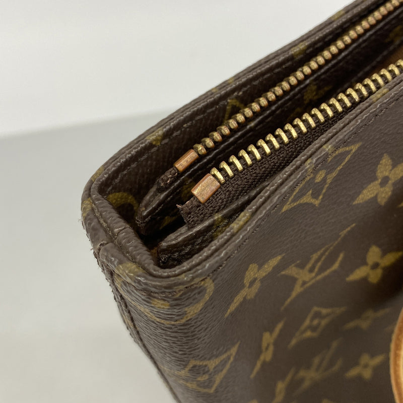 【6ge5526】ルイヴィトン トートバッグ モノグラム カバピアノ M51148 ブラウン【中古】レディース